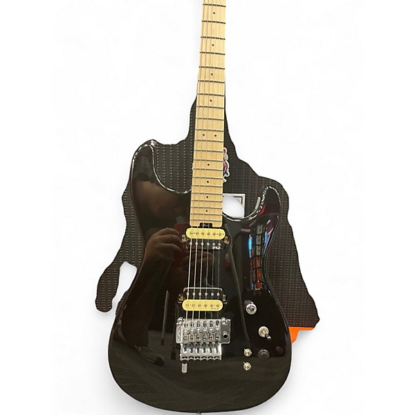 Used Fu PRO Black Solid Body Electric Guitar