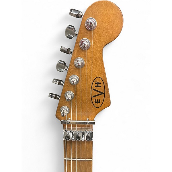 Used EVH FRANKENSTEIN RELIC SERIES RED Solid Body Electric Guitar