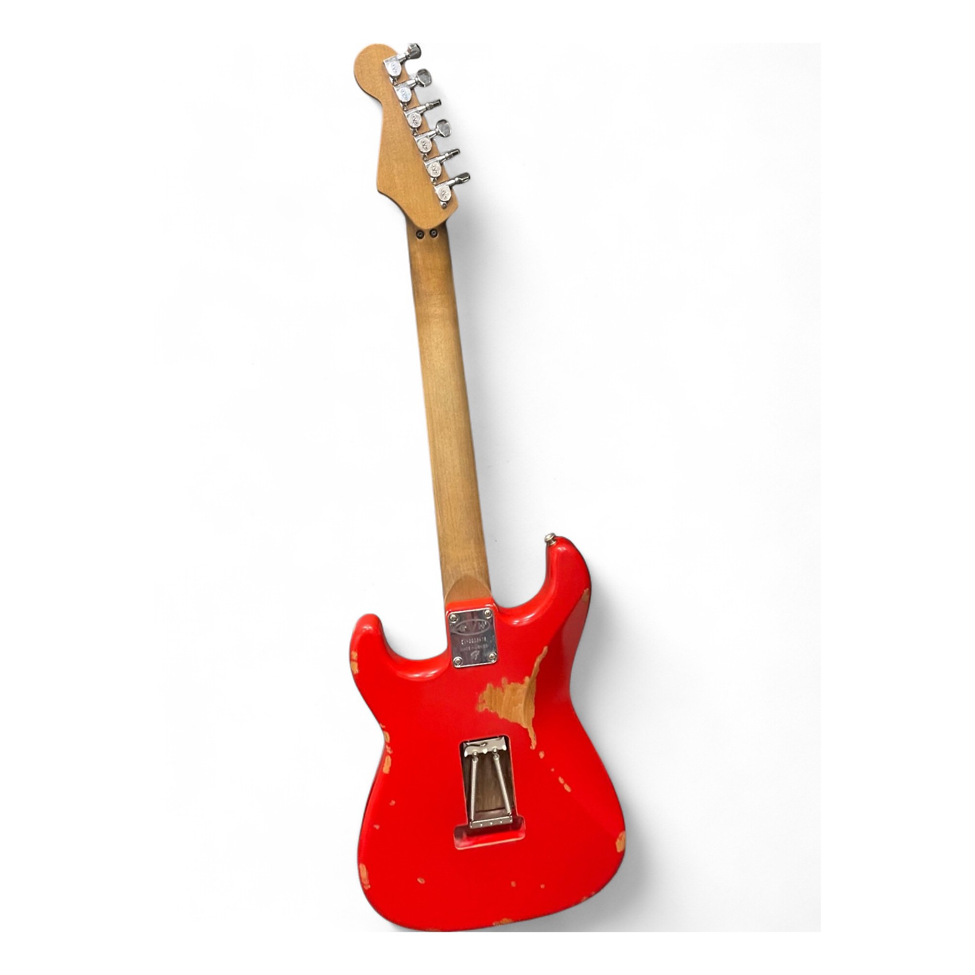 Used EVH FRANKENSTEIN RELIC SERIES RED Solid Body Electric Guitar