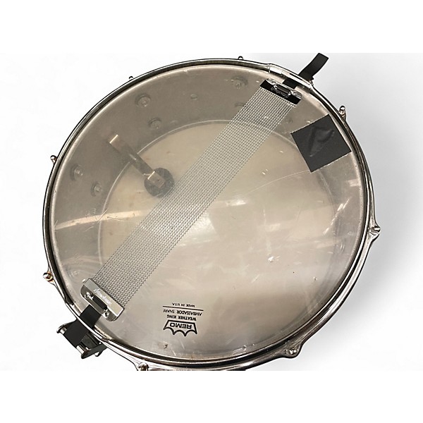 Vintage 1980s Slingerland 5.5X14 Snare Silver Drum
