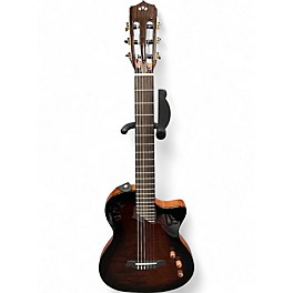 Used Cordoba Stage Red Classical Acoustic Electric Guitar