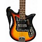 Used Kay EB-110 Tulip Bass 3 Color Sunburst Electric Bass Guitar