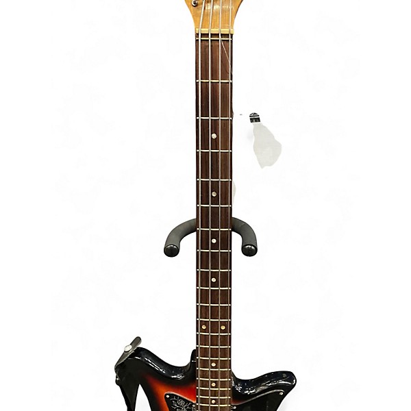 Used Kay EB-110 Tulip Bass 3 Color Sunburst Electric Bass Guitar