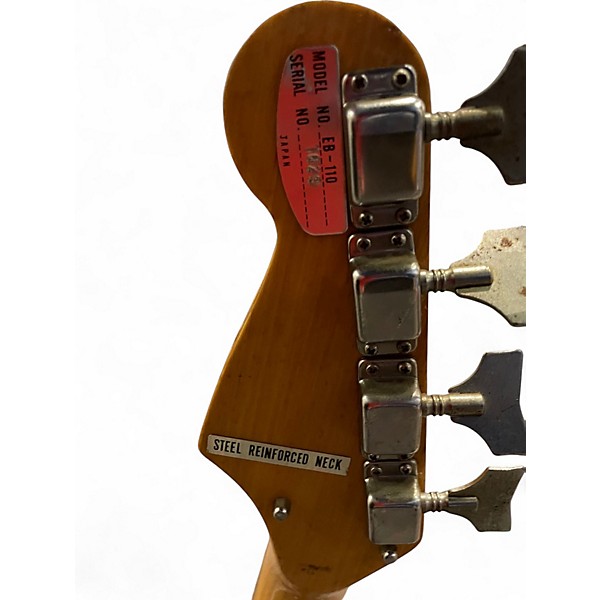 Used Kay EB-110 Tulip Bass 3 Color Sunburst Electric Bass Guitar