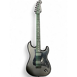 Used Harley Benton Standard Series S Style Satin Black Solid Body Electric Guitar
