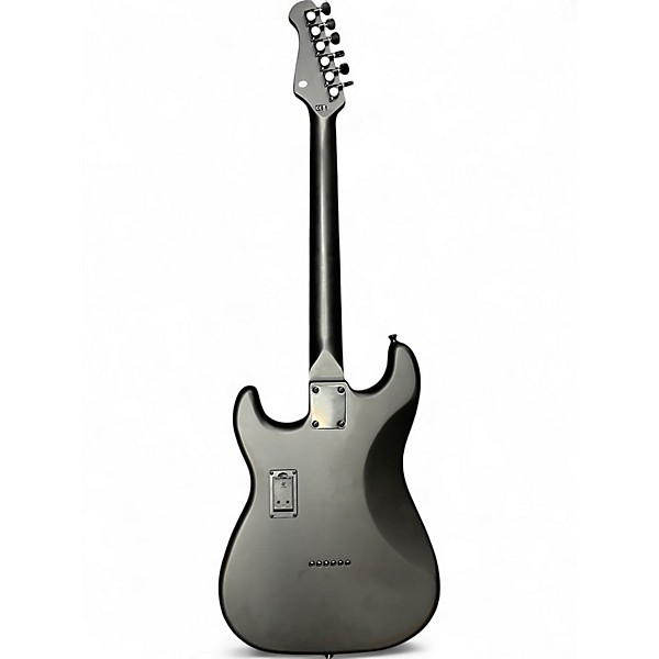 Used Harley Benton Standard Series S Style Satin Black Solid Body Electric Guitar