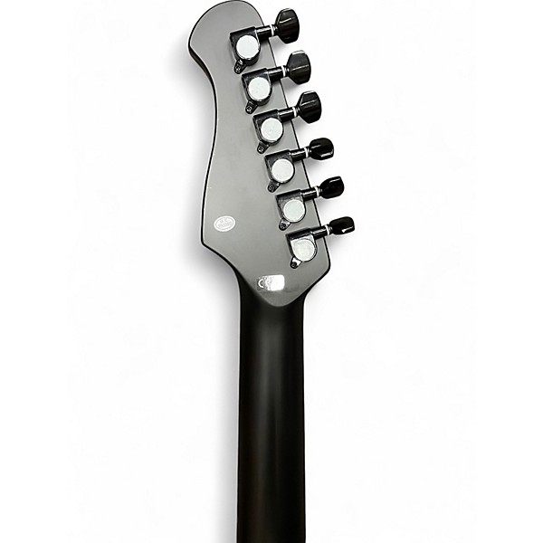 Used Harley Benton Standard Series S Style Satin Black Solid Body Electric Guitar