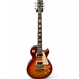 Used 2016 Gibson Les Paul Traditional Cherry Sunburst Solid Body Electric Guitar