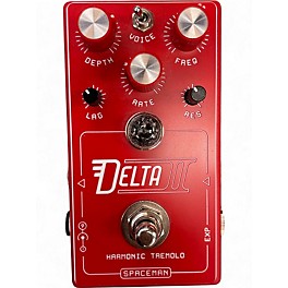 Used Spaceman Effects DELTA II HARMONIC TREMOLO Effect Pedal