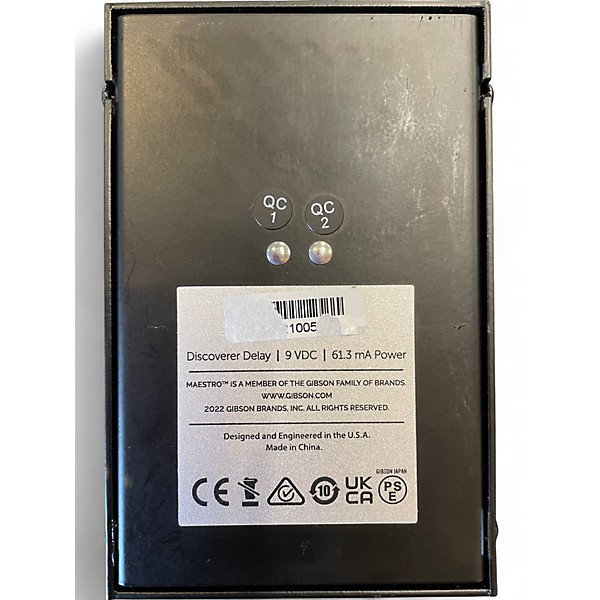 Used Maestro DISCOVERER DELAY Effect Pedal