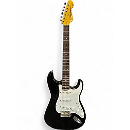 Used Kay Vintage Reissue Guitars V6 Black Solid Body Electric Guitar
