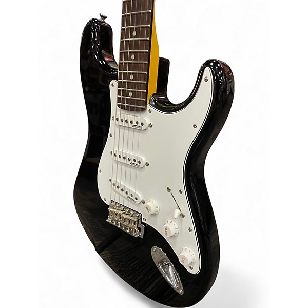 Used Kay Vintage Reissue Guitars V6 Black Solid Body Electric Guitar