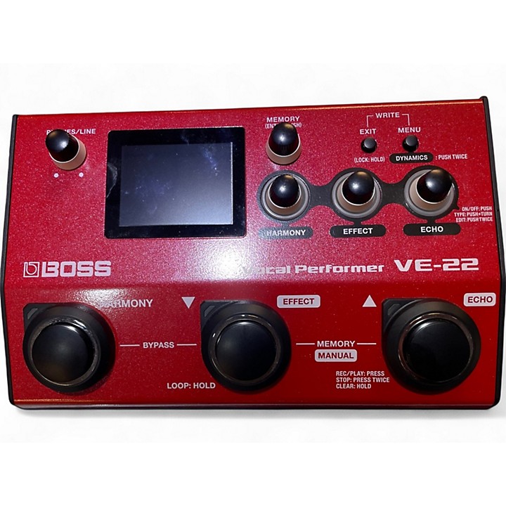 Used BOSS VE22 Vocal Processor | Guitar Center