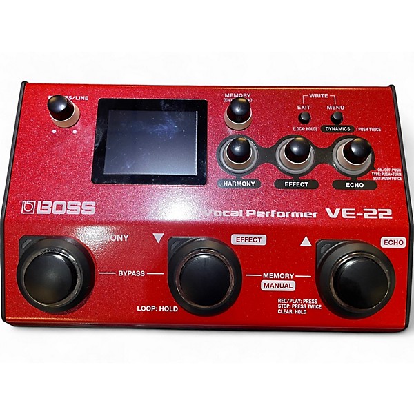 Used BOSS VE22 Vocal Processor