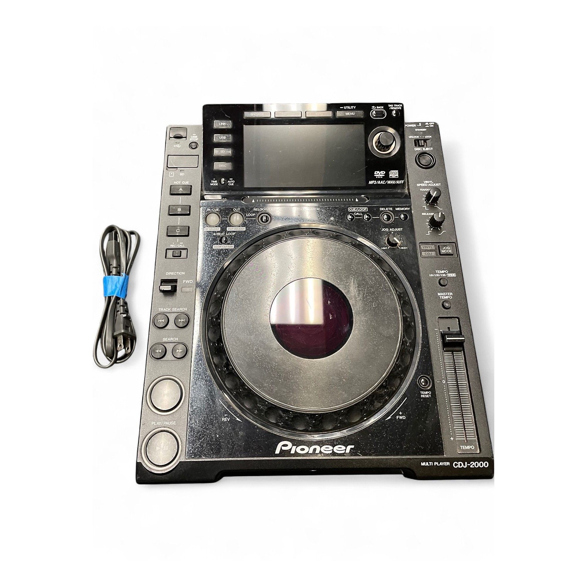 Used Pioneer DJ CDJ2000 DJ Player | Guitar Center