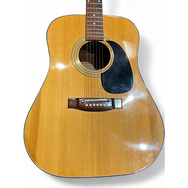 Used Ventura V-6 Natural Acoustic Guitar