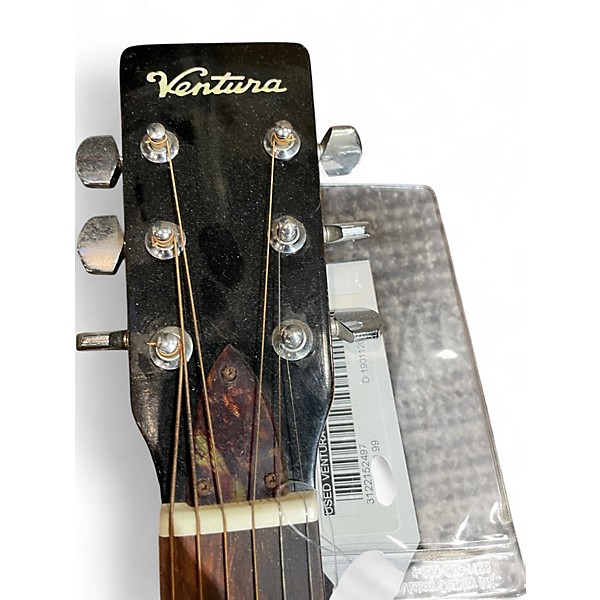 Used Ventura V-6 Natural Acoustic Guitar