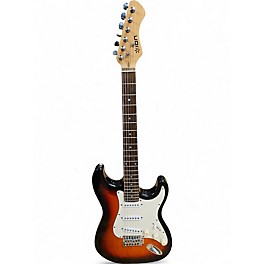 Used ION S-TYPE 2 Tone Sunburst Solid Body Electric Guitar