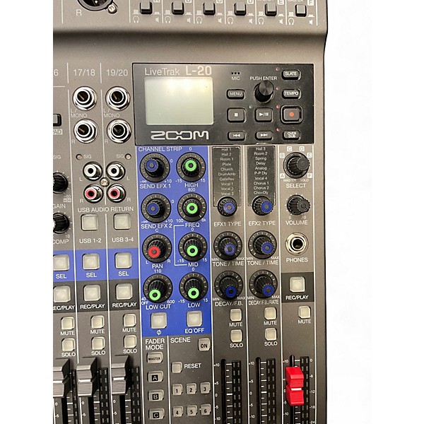 Used Zoom L-20 Unpowered Mixer