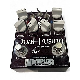 Used Wampler Dual Fusion Tom Quayle Signature Overdrive Effect Pedal