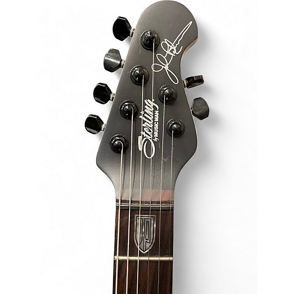 Used Sterling by Music Man John Petrucci JP60 Stealth Black Solid Body Electric Guitar