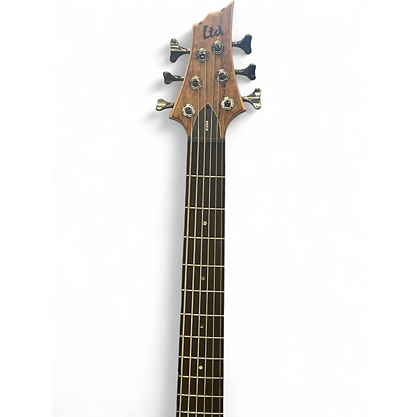 Used ESP LTD B206SM 6 String Natural Electric Bass Guitar