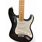 Used Fender Player Stratocaster Black and White Solid Body Electric Guitar