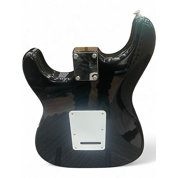 Used Fender Player Stratocaster Black and White Solid Body Electric Guitar