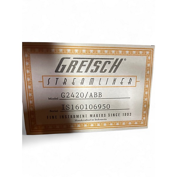 Used Gretsch Guitars G2420 Aged Brooklyn Burst Hollow Body Electric Guitar