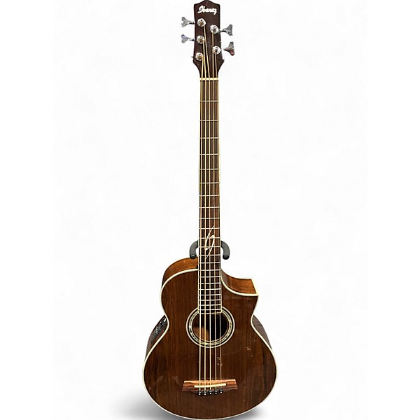 Used Ibanez EWB20 Mahogany Acoustic Bass Guitar