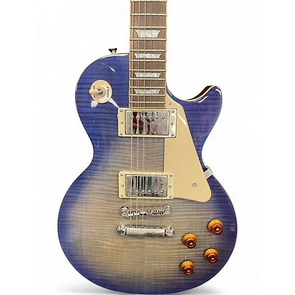 Used Epiphone Les Paul Standard Pro Blue Burst Solid Body Electric Guitar
