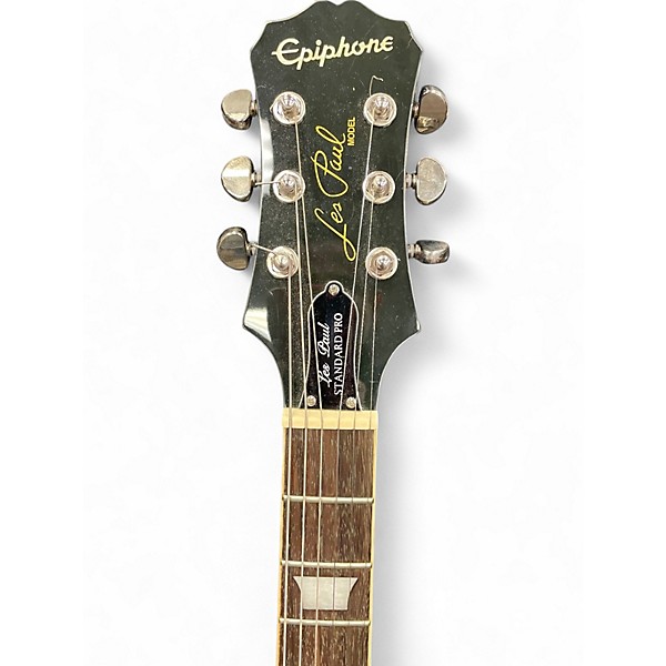 Used Epiphone Les Paul Standard Pro Blue Burst Solid Body Electric Guitar