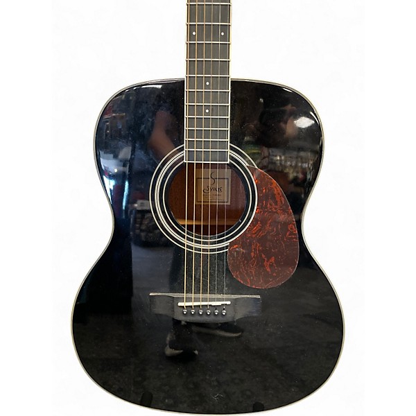 Used S. Yairi YF-06H Black Acoustic Guitar