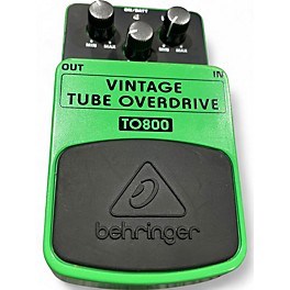 Used Behringer TO800 Vintage Tube Overdrive Effect Pedal