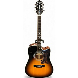 Used Epiphone DR500MCE Masterbilt Vintage Sunburst Acoustic Electric Guitar