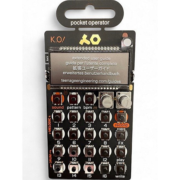 Used teenage engineering PO-33 KO Pocket Operator Sound