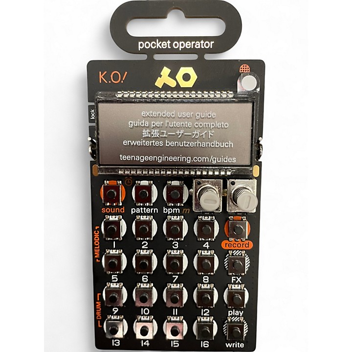 鍵盤楽器 Teenage Engineering Pocket Operator K.O! Amazon.com: Teenage Engineering Pocket Operator PO-33 K.O.