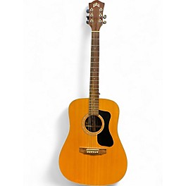 Used Guild d 150 Natural Acoustic Electric Guitar