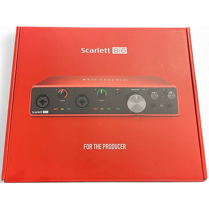 Used Focusrite Scarlett 8i6 Audio Interface | Guitar Center