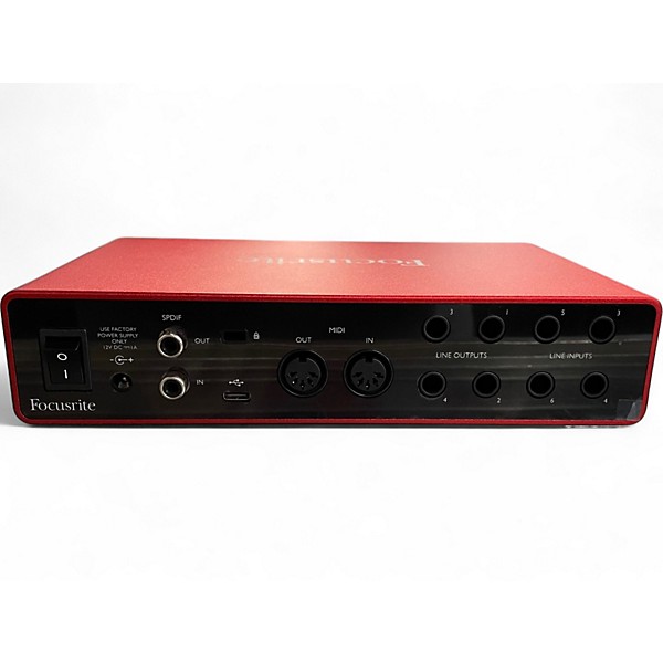 Used Focusrite Scarlett 8i6 Audio Interface | Guitar Center