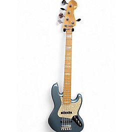 Used Fender Custom Shop Custom Classic Metallic Ice Blue Electric Bass Guitar