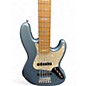 Used Fender Custom Shop Custom Classic Metallic Ice Blue Electric Bass Guitar