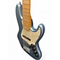Used Fender Custom Shop Custom Classic Metallic Ice Blue Electric Bass Guitar