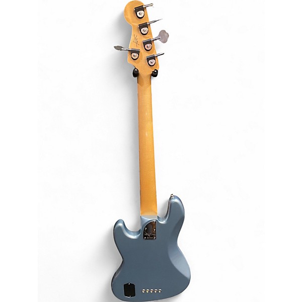 Used Fender Custom Shop Custom Classic Metallic Ice Blue Electric Bass Guitar