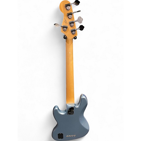 Used Fender Custom Shop Custom Classic Metallic Ice Blue Electric Bass Guitar