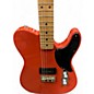 Used Fender noventa telecaster Fiesta Red Solid Body Electric Guitar