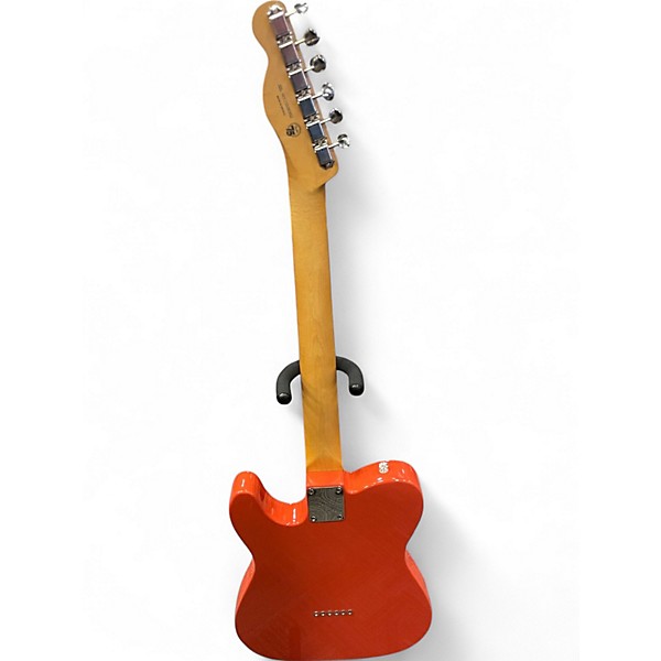 Used Fender noventa telecaster Fiesta Red Solid Body Electric Guitar