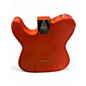 Used Fender noventa telecaster Fiesta Red Solid Body Electric Guitar