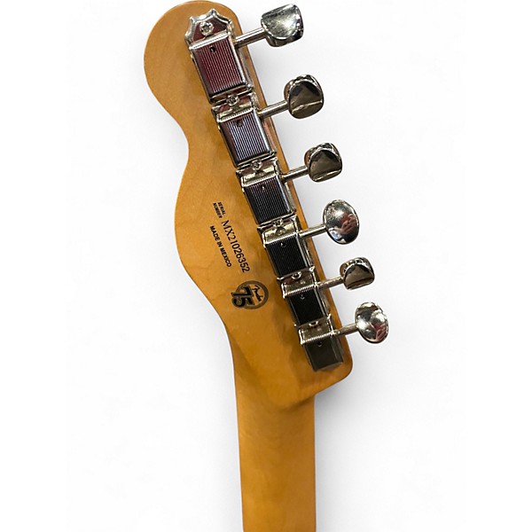 Used Fender noventa telecaster Fiesta Red Solid Body Electric Guitar