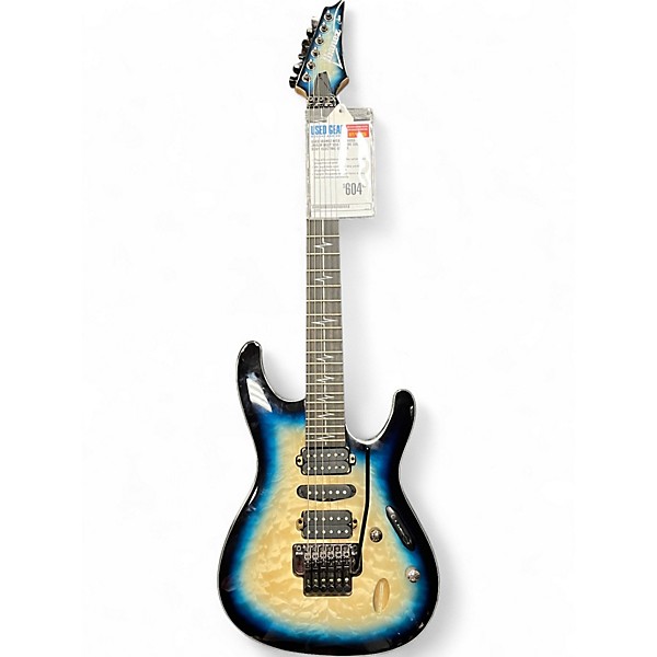 Used Ibanez Nita Strauss JIVAJR Deep Sea Blonde Solid Body Electric Guitar